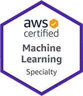 AWS Certified Machine Learning Specialty icon.